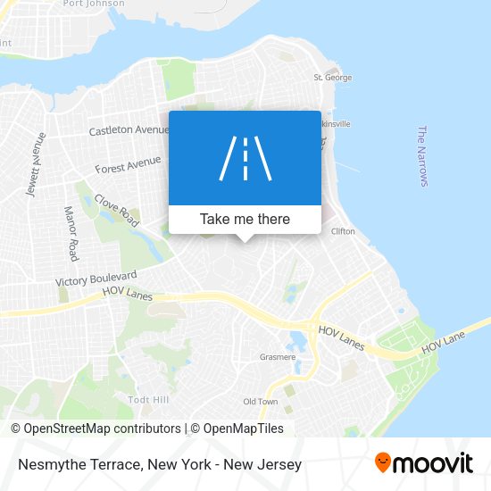 Nesmythe Terrace map