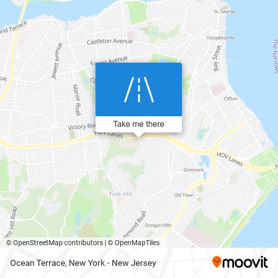 Ocean Terrace map