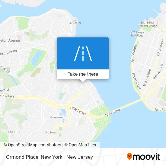 Mapa de Ormond Place