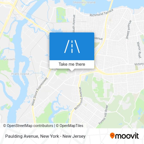 Mapa de Paulding Avenue