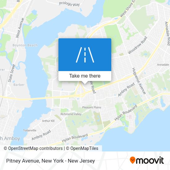 Mapa de Pitney Avenue