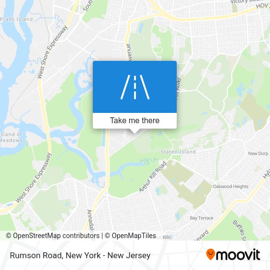 Rumson Road map