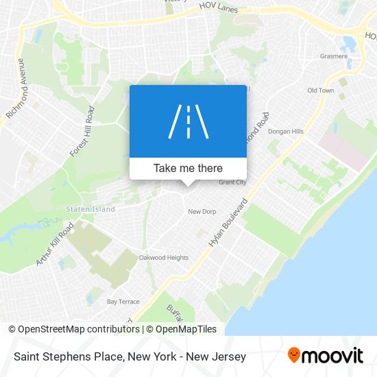 Mapa de Saint Stephens Place