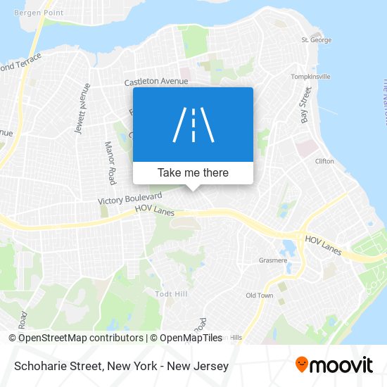 Mapa de Schoharie Street