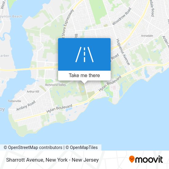 Mapa de Sharrott Avenue
