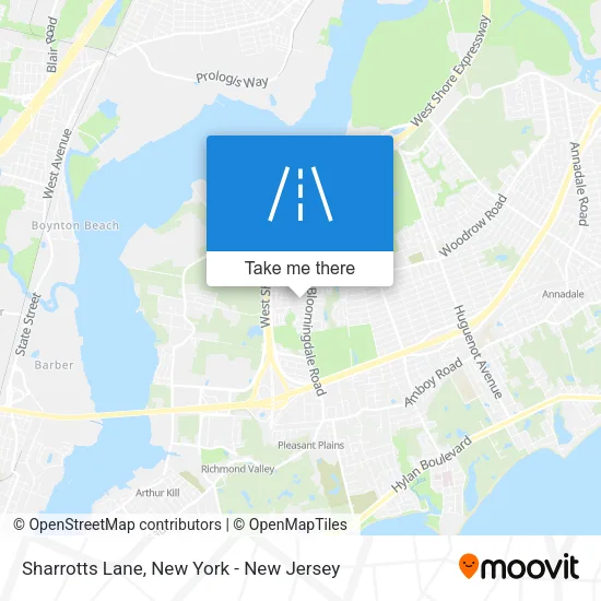 Sharrotts Lane map