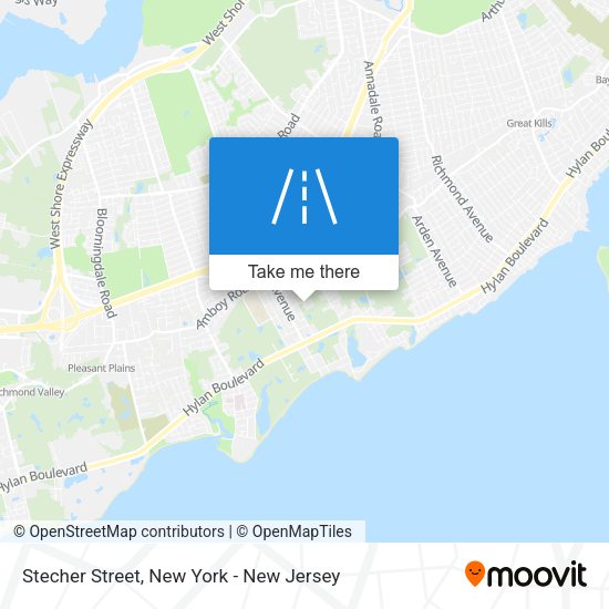 Mapa de Stecher Street