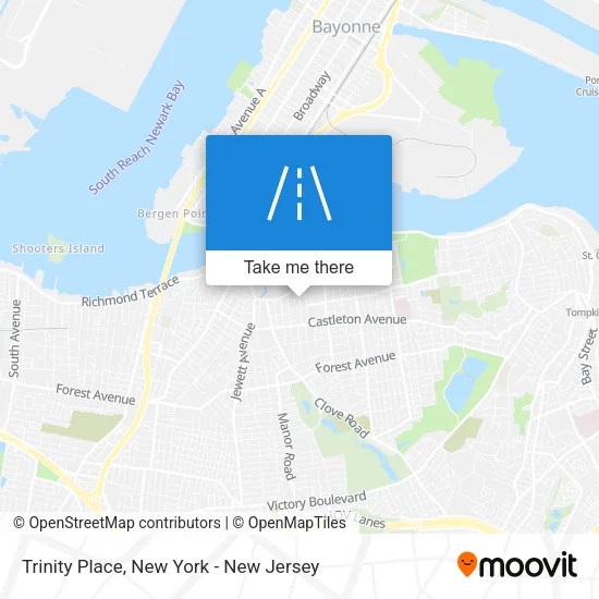 Trinity Place map