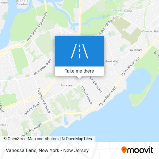 Mapa de Vanessa Lane