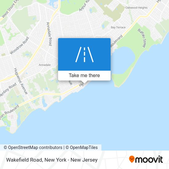 Mapa de Wakefield Road