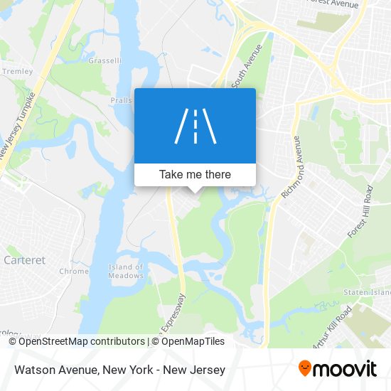 Mapa de Watson Avenue