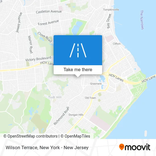 Wilson Terrace map