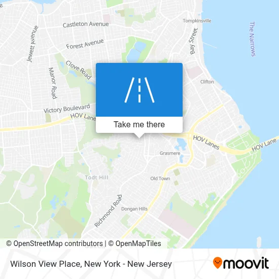 Wilson View Place map