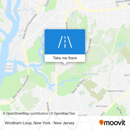 Mapa de Windham Loop