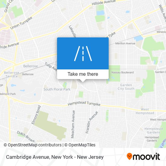 Mapa de Cambridge Avenue