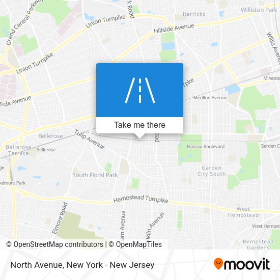 Mapa de North Avenue