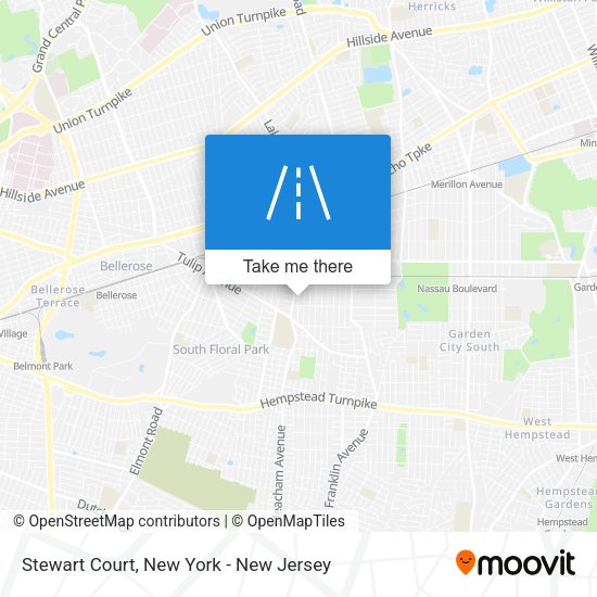 Mapa de Stewart Court