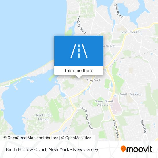 Mapa de Birch Hollow Court