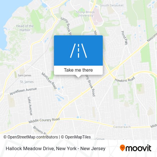 Mapa de Hallock Meadow Drive