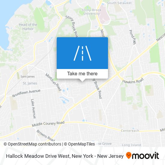 Mapa de Hallock Meadow Drive West
