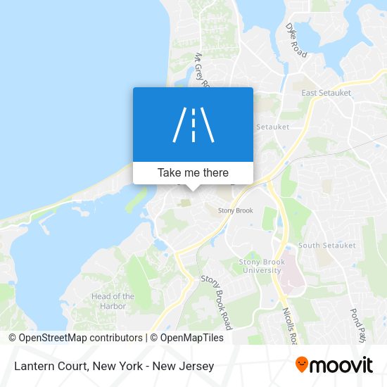 Mapa de Lantern Court