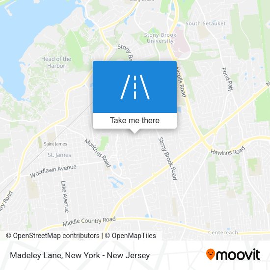 Mapa de Madeley Lane