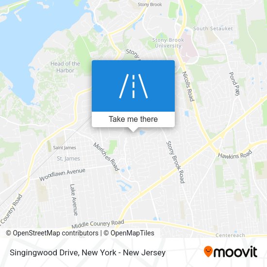 Mapa de Singingwood Drive