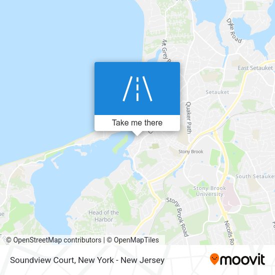 Soundview Court map