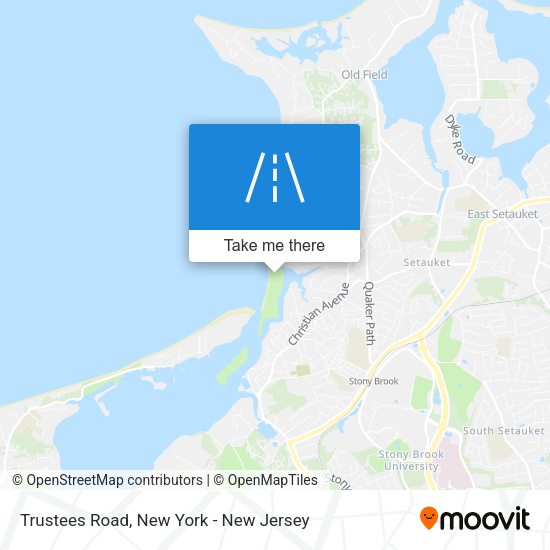 Mapa de Trustees Road