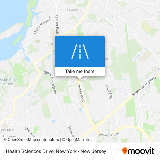 Mapa de Health Sciences Drive
