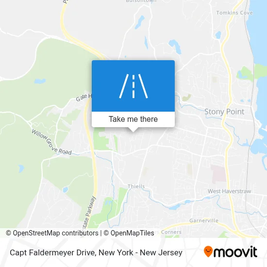 Capt Faldermeyer Drive map