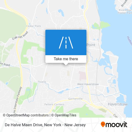 Mapa de De Halve Maen Drive