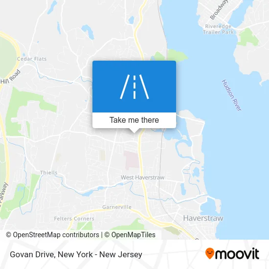 Govan Drive map