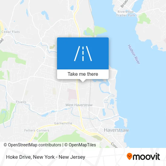 Hoke Drive map