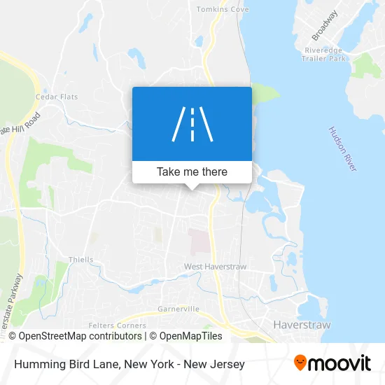 Humming Bird Lane map