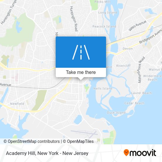 Academy Hill map