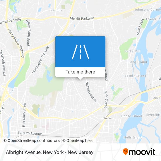 Albright Avenue map