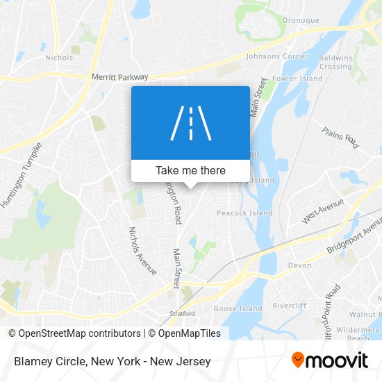 Mapa de Blamey Circle