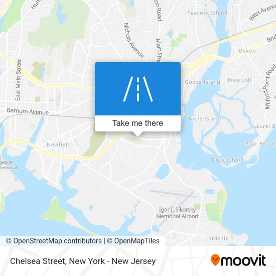 Chelsea Street map