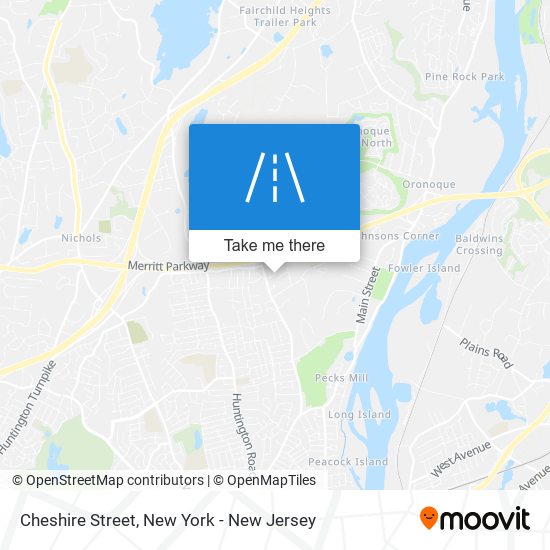 Mapa de Cheshire Street