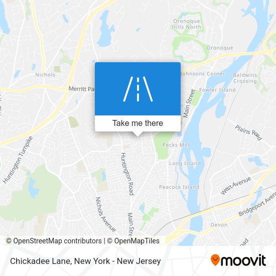 Mapa de Chickadee Lane