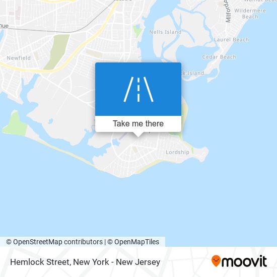 Mapa de Hemlock Street
