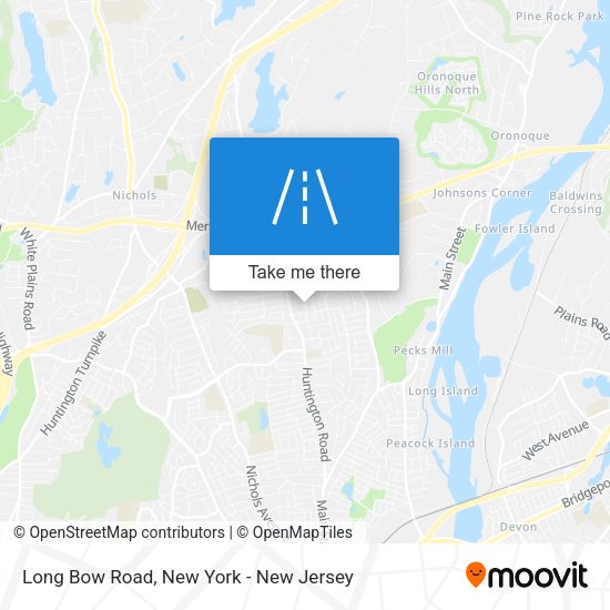 Mapa de Long Bow Road