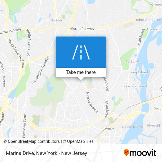 Mapa de Marina Drive