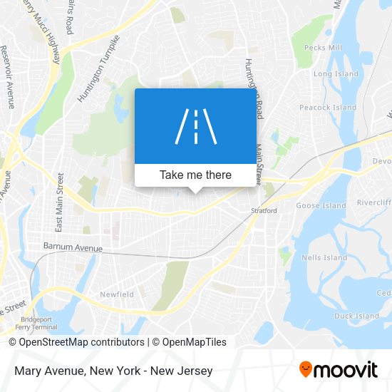 Mary Avenue map