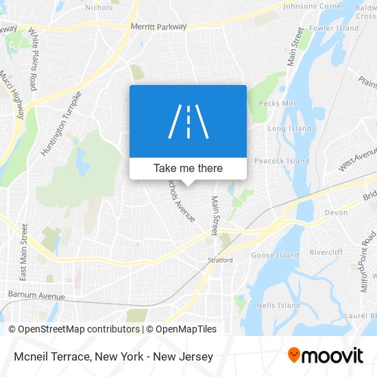 Mcneil Terrace map