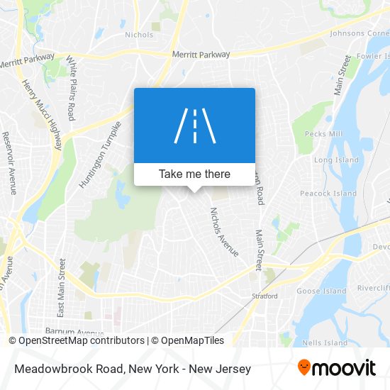 Meadowbrook Road map