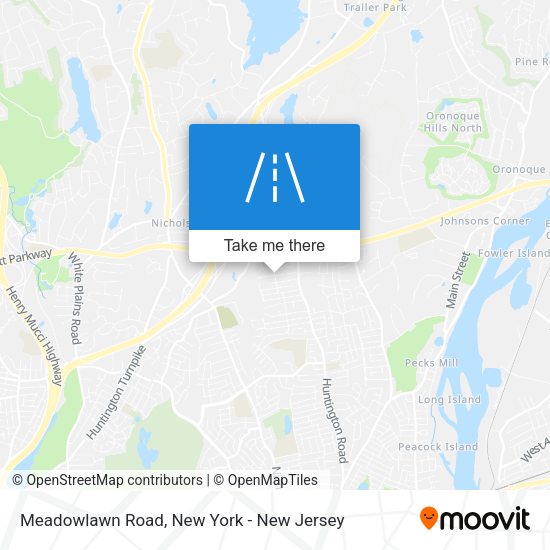 Mapa de Meadowlawn Road