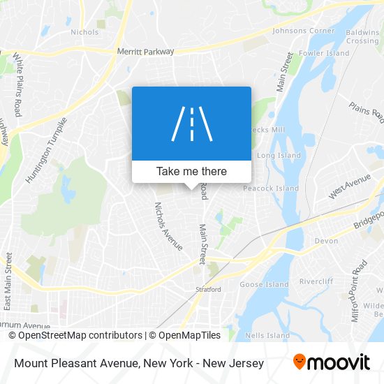 Mount Pleasant Avenue map