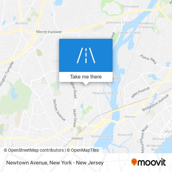 Mapa de Newtown Avenue